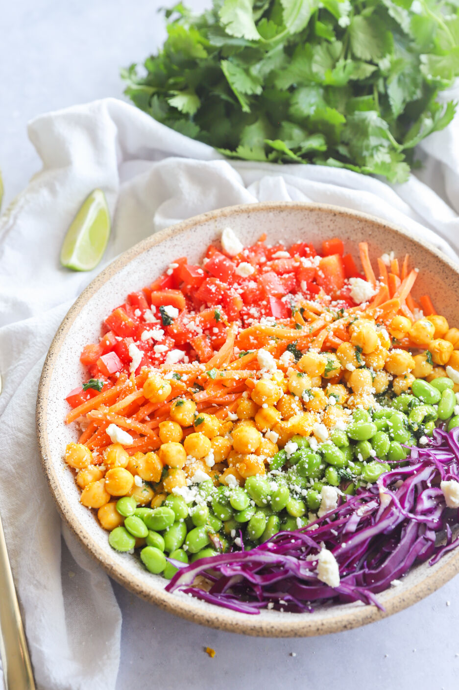 Rainbow Superfood Salad Bowls - Jihi Kitchen